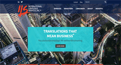 Desktop Screenshot of ilstranslations.com